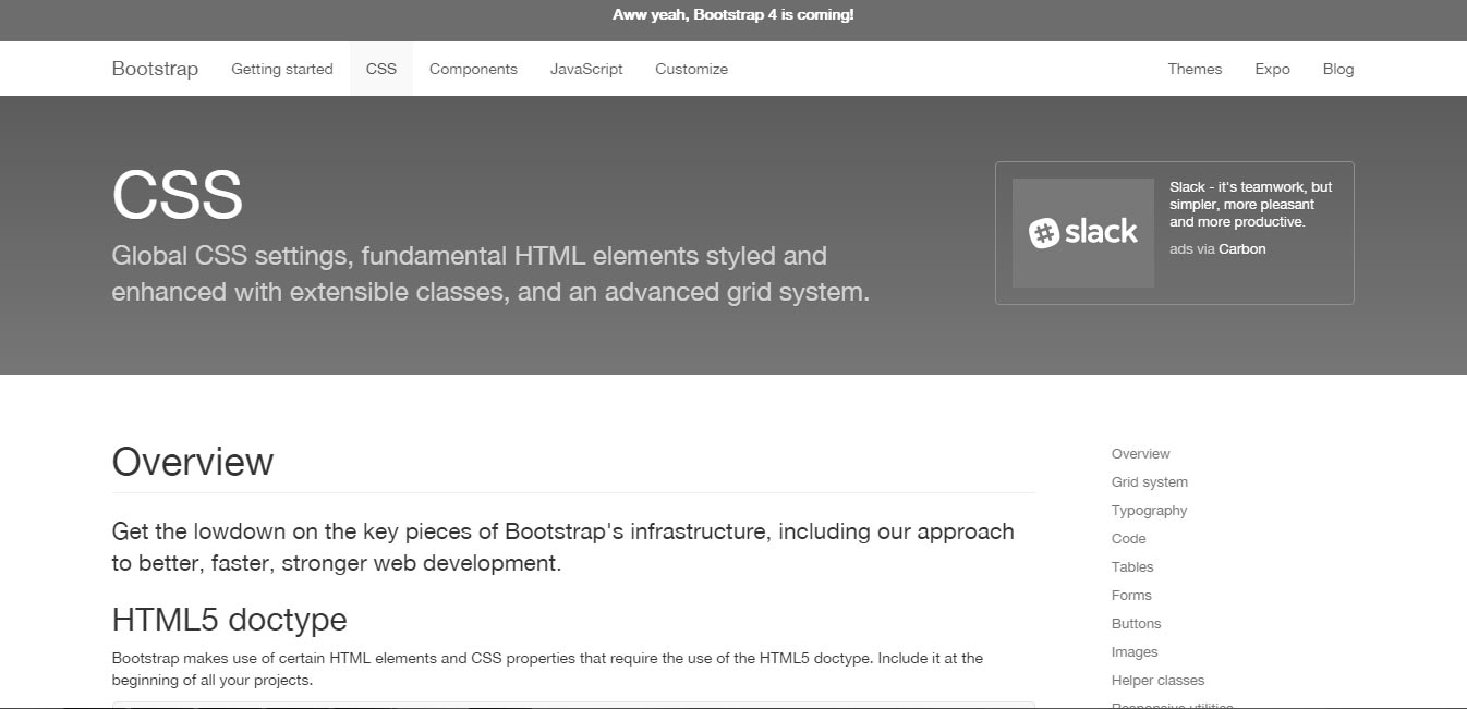 Get bootstrap